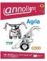 Preview: Agria Balkenmäher/Mähmaschine Typ 0300 Bild- Bedienungsanleitung & technischen Daten - annoligno 262